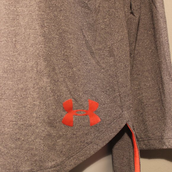 Under Armour Shirt Girls Youth XL Extra Large Gray Long Sleeve Hooded  / A15 - Picture 5 of 5